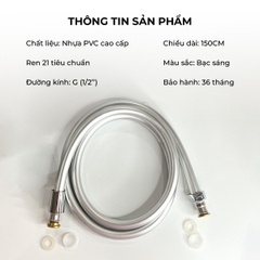 Bộ vòi hoa sen dây nhựa cao cấp FSN 401