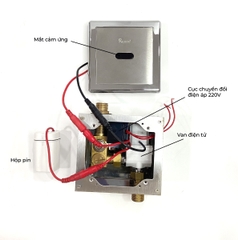 Van xả tiểu nam cảm ứng RC - 8511