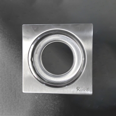 Ga thoát sàn inox 304 phi 60 phù hợp ống 76, 90, 110mm RC-255E