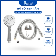 Bộ vòi hoa sen dây Inox 304 FSI 011
