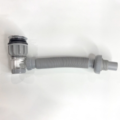 Xi phông chậu rửa tay xả nhấn mặt inox RC-903