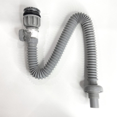 Xi phông chậu rửa tay xả nhấn mặt inox RC-903