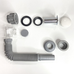 Xi phông chậu rửa tay xả nhấn mặt sứ RC-905