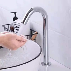 Bộ vòi chậu rửa tay cảm ứng 1 đường lạnh RC - 150C