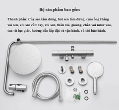 CÂY SEN TẮM ĐỨNG NÓNG LẠNH RANCO RC-J86 – THIẾT KẾ HIỆN ĐẠI, CHẤT LƯỢNG CAO