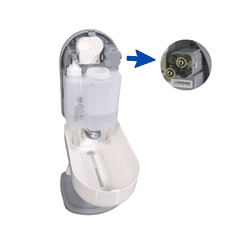 Máy đựng dung dịch sát khuẩn dạng nước, đựng nước rửa tay cảm ứng tự động RANCO hiệu xinda 1100ml – XDQ110