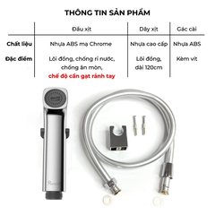 Bộ vòi xịt vệ sinh A - 63