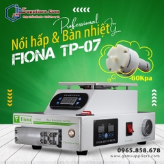 Nồi Hấp Khử Bọt Mini Liền Bàn Nhiệt Tách Kính Fiona TP-07
