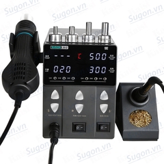 Trạm Khò Gió Nóng - Hàn Thiếc 2in1 SUGON 202