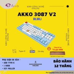 Bàn phím cơ AKKO 3087 v2 Bilibili (Akko switch)