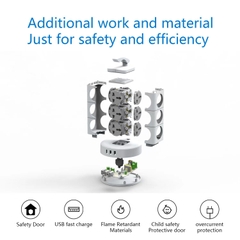 Ổ Cắm Điện UPGen Tower Pro - UPGen Tower