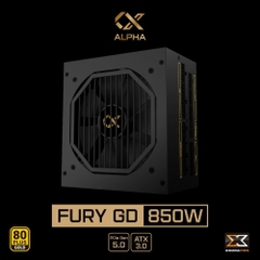 Nguồn máy tính XIGMATEK FURY GD 1100W / 850W - 80PLUS GOLD, PCI-E Gen 5.0, ATX 3.0, 100% CÁP DẸT ĐEN