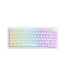 Bộ Keycap AKKO ASA Shine-Through Keycap set – White (Xuyên LED / ASA profile / 131 nút)