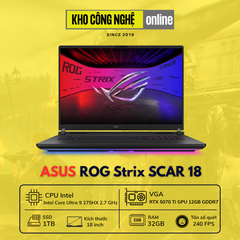 Laptop Gaming ASUS ROG Strix SCAR 18 G835LR SA130W