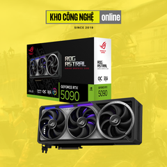 Card Màn Hình VGA ASUS ROG ASTRAL GEFORCE RTX 5090 32GB GDDR7 OC EDITION (512-bit, HDMI+DP, 1x16-pin)