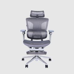 Ghế công thái học Gami Hexa 6D - XÁM / Có Gác Chân