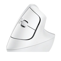 Chuột công thái học không dây Logitech Lift Vertical - White