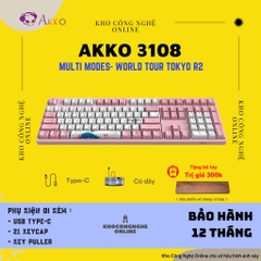 Bàn phím cơ AKKO 3108 – World Tour Tokyo R2 (Cherry switch)
