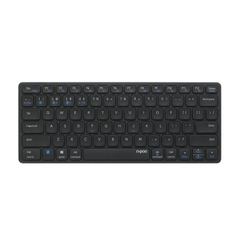 Bàn Phím Không Dây Rapoo E9050G - Đen
