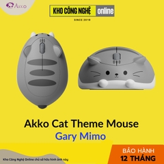 Chuột không dây Akko Cat Theme Mouse - Thiết kế công thái học, DPI 1200