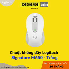 Chuột Logitech M650 - Trắng