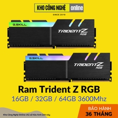 Ram G.Skill Trident Z RGB Bus 3600Mhz