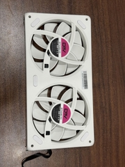 Fan led màu trắng xuôi model: DTV 240-V3