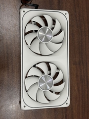 Fan led màu trắng xuôi model: DTV 240-V3