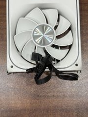 Fan led màu trắng xuôi model: DTV 360-V3