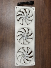 Fan led màu trắng xuôi model: DTV 360-V3