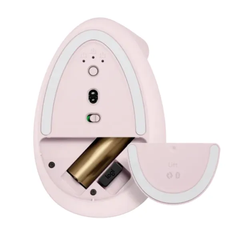 Chuột công thái học không dây Logitech Lift Vertical - Pink