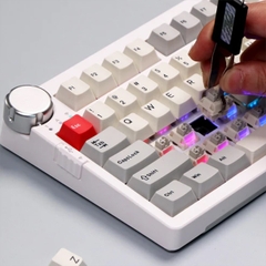 Cidoo ABM098 - Bàn phím cơ Cidoo ABM098 3 mode, Có Núm, Mạch Xuôi