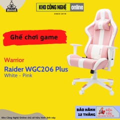 Ghế Warrior Raider Series WGC206 Plus White / Pink