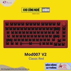 Kit bàn phím cơ AKKO Designer Studio MOD007 v2 | MOD007 v3 (Mạch Xuôi / Flex-cut / Gasket mount / South-Facing)