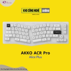 Bàn phím AKKO ACR Pro Alice Plus (RGB / Hotswap / AKKO CS Crystal / Gasket Mount)