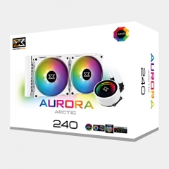 Tản Nhiệt XIGMATEK AURORA 240 ARTIC (EN44337) - ARGB, ALL IN ONE WATERCOOLING (Hàng Chính Hãng)