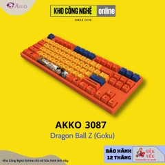 Bàn phím cơ AKKO 3087 Dragon Ball Z Goku (Akko switch)