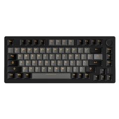 Bàn phím cơ DAREU EK75 PRO BLACK GOLDEN / EK75 Black White (Triple Mode, Gasket Mount, RGB)