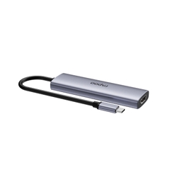 Hub chuyển đổi RAPOO XD51 5in1 - Type C to HDMI 4K, USB 3.0, Type c, PD
