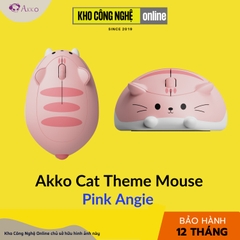 Chuột không dây Akko Cat Theme Mouse - Thiết kế công thái học, DPI 1200