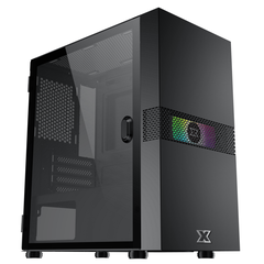 Vỏ Case XIGMATEK FADIL 1F (EN47970) - M-ATX, 1 SIDE TEMPERED GLASS, 1 FAN X20F (Hàng Chính Hãng)