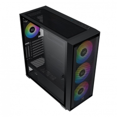 Vỏ Case Máy Tính XIGMATEK ANUBIS PRO 4FX (EN40771) - PREMIUM GAMING E-ATX, KÈM 04 FAN ARGB