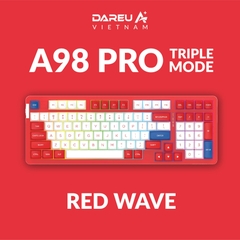Bàn phím cơ gaming Dareu A98 PRO II (Bluetooth 5.0 / Wireless 2.4Ghz / Hotswap / DAREU Dream Switch)