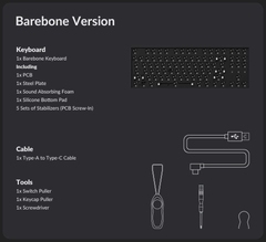 KIT bàn phím cơ Keychron K8 Pro hỗ trợ QMK/VIA - (Hàng chính hãng)