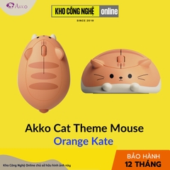 Chuột không dây Akko Cat Theme Mouse - Thiết kế công thái học, DPI 1200