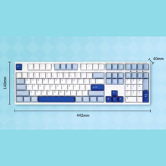 Bàn phím AKKO 3108 V3 Glacier