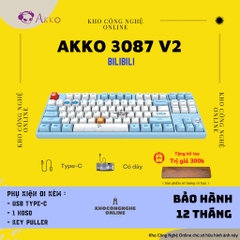 Bàn phím cơ AKKO 3087 v2 Bilibili (Akko switch)