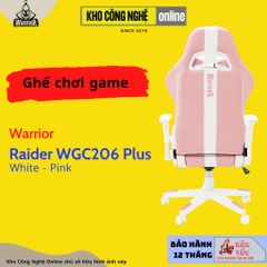 Ghế Warrior Raider Series WGC206 Plus White / Pink