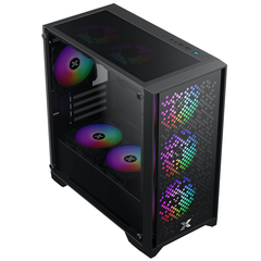 Vỏ Case Máy Tính XIGMATEK NYX II 3F (EN42188) - GAMING M-ATX, KÈM 03 FAN XIGMATEK X22F (Hàng Chính Hãng)