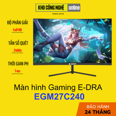 Màn hình Gaming E-DRA EGM27C240 27 inch FullHD 240hz